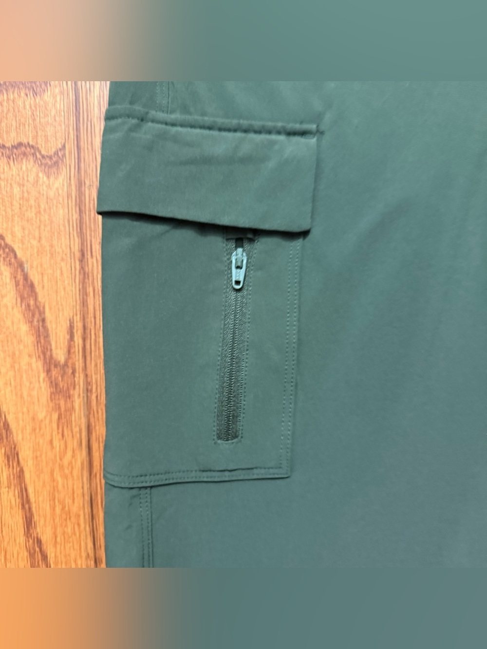 NWT all in motion Forest Green Cargo Joggers size XS - Picture 4 of 14